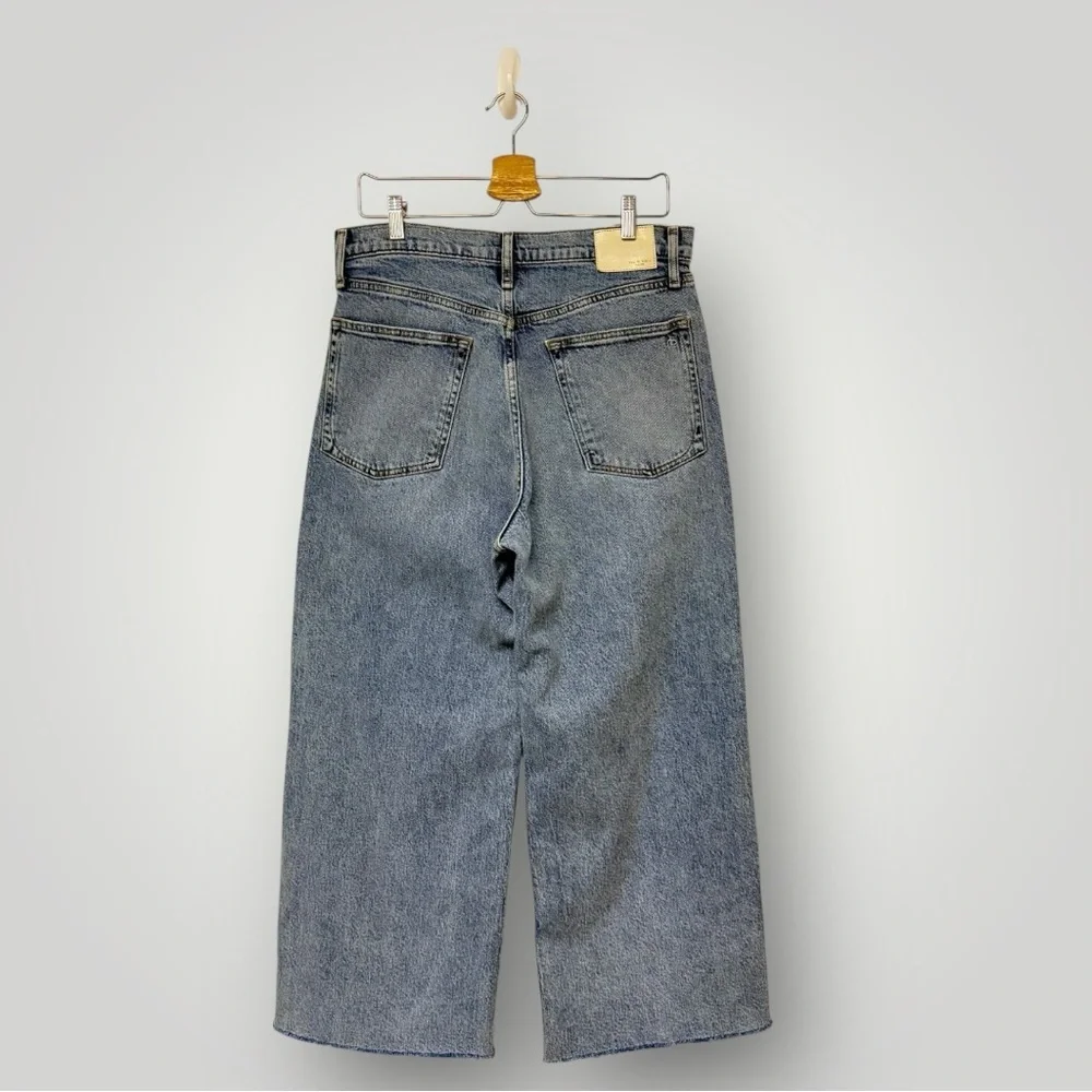 Rag & Bone Andi Ankle-Length Wide Leg Jeans Cecilia Sz‎ 31